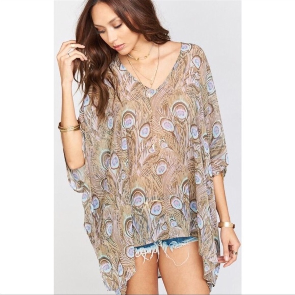 Show Me Your Mumu Jamie Tunic Light Peacock